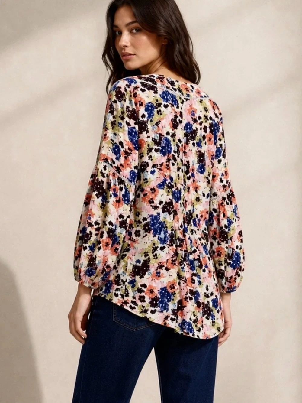 Anthropologie MAEVE Pansy Fields Floral Blouse - Picture 7 of 11